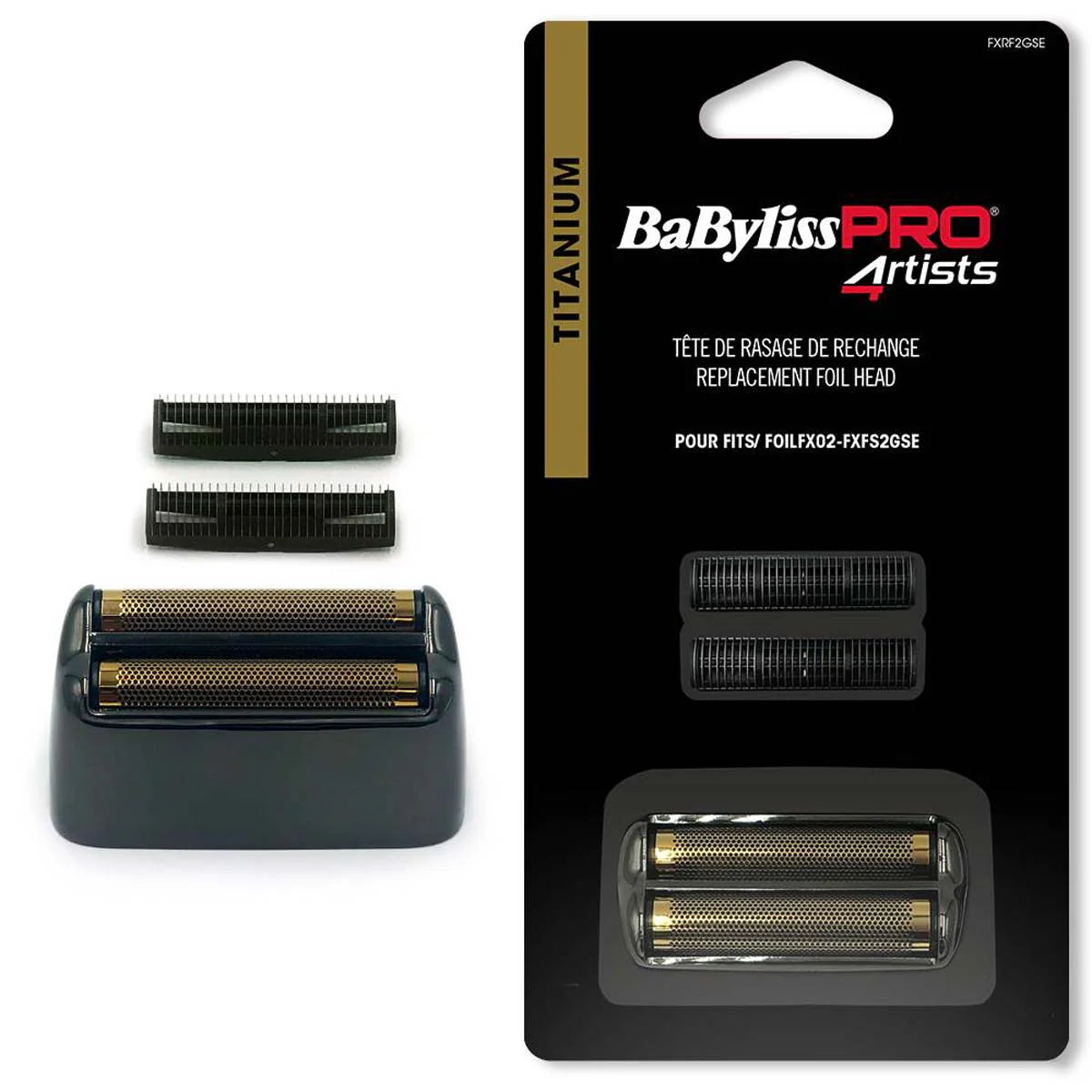 BabylissPro - Tête de rasage Titanium Gunsteel FX - FXRF2GSE