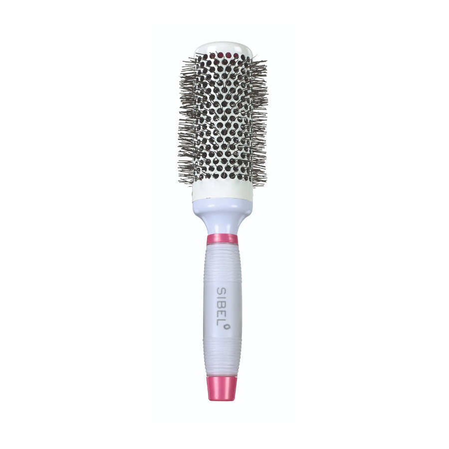 Sibel - Brosse thermique avec manche en silicone gel - 44mm